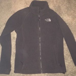 Brown Fleece Northface Jacket